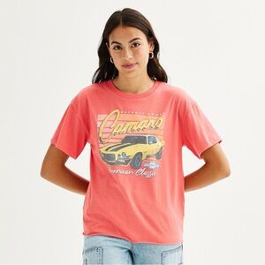 Juniors' Classic Camaro American Classic Graphic Tee